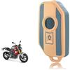 TOOMUME Cover Chiave TPU, Custodia Chiave Adatto per BMW Moto F750GS F850GS F900R C400GT R1200GS LC ADV R1200RS R1200RT R1250R R1250GS K1600GT, Copri Chiavi Guscio Chiave Auto Telecomando