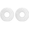 Truh.pl Distanziali ruota 5x98 CB 58,1 mm spessore 5 mm distanza tra le ruote distanza della ruota flangia flange per ruote alluminio 2 pezzi
