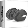 MOTOTOPGUN givi borse laterali wl900b monokey nero 50 lt + attacco compatibile con kawasaki eliminator 500 2024 MOTOTOPGUN wl900b + pl4134
