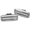 AHRPKAMERD Per Patrol Y61 GU Sylphy Luce Di Posizione Laterale A LED Dinamica Sequenziale Per Parafango Anteriore Luce Di Direzione Direzione Lampada Freccia Retrovisore(White)
