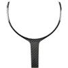 Pfdwmdoi Finiture Interne per Auto per BMW F Chassis F06 F10 F11 F12 F15 F16 F20 F21 F22 F23 F30 F32 F34 Rivestimento Volante Interni Auto con Trama in Carbonio(Small)