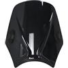 Vbbrswaad Parabrezza moto Per Royal Per Enfield Bullet/Meteor/Classic 350 500 Interceptor 650 Per Continental GT 535 Parabrezza Per Moto Parabrezza Universale(Nero)