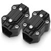 AVXGSONI paramotore Adatto per BMW R 1250 GS R 1250 GS ADV R1250GS HP Piastra di protezione paraurti per moto Accessori decorativi(HP-two black)