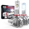 Cenmoll Lampadina HB3 Led Canbus, 140 W, 38.000 Lm, 6.000 K (Bianco Freddo) Luminosità Del 700%, 12 V, 24 V, Compatibile Con CAN-Bus, Lampadine Led HB3 9005 Kit Di Sostituzione Alogena, 2 Pz