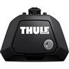 Thule Evo Raised Rail Piede Per Veicoli Confezione Da 4 Nero Black, One-Size