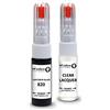 SD COLORS SANTORINI NERO 820 compatibile con LAND ROVER/RANGE ROVER New Touch Up Paint Pen Kit di riparazione 20 ML GRAFFI PENNELLO RIPARAZIONE (VERNICI+LACQUER)