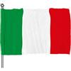 My Custom Style Bandiera Italia Italiana 70X100 Poliestere con Passante per Asta