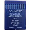 TOMASELLI MERCERIA 10 Aghi Schmetz Macchina Taglia Cuci Industriale NM:90 SIZE:14 B27 MY1023 UY191GS DCx27