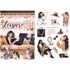 Lychii 20 fogli adesivi per scrapbook carta libro scrapbooking deco