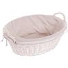 e-wicker24 Alles aus Weide e-wicker24 - Cesto per la Biancheria, in Vimini, 60 x 44 x 23 cm, Cesto, Beige, 60 x 44 x 23 cm