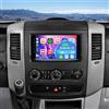 Loddery 2+64G Android 13 Autoradio Stereo per Mercedes-Benz Sprinter 2006-2017 con Carplay Android Auto, 9 pollici Touch Screen Radio Lettore Multimediale con navigazione GPS SWC Mirror Link FM RDS DAB+