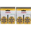 Generico AMPLIFON Pile per Apparecchi Acustici - Batterie per Apparecchi Acustici, Senza Mercurio, Batterie 10 MF (24 Batterie)