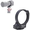 iShoot - Supporto per treppiede, 68 mm, interamente in metallo, compatibile con obiettivo Canon EF 100 mm f/2.8L Macro IS USM, piastra a sgancio rapido Arca-Swiss integrata, ricambio anello D