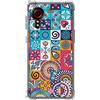 ms móvil shop Movilshop Custodia antiurto per Samsung Galaxy X Cover 5 Disegno autentico [Collage Mosaico Mandala ] Angolo Rinforzato Silicone 1,5 mm di Spessore Flessibile Trasparente Bumper Gel TPU