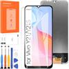 Arbilato Schermo per Vivo Y21/Y21S LCD V2111 V2110 Schermo di Ricambio Touch Digitizer Parti di Riparazione (Nero,6.67)