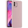 HULLIN Custodia per Telefono in Silicone Colorato, Adatta per Samsung Galaxy A03 (6.5) - Polvere di sabbia
