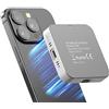 Générique Box SSD NVMe M.2 Magnetico con Ventola Attiva - USB-C 10 Gbps - Compatibile con iPhone 15/16/17, ProRes e Power Delivery
