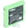 vhbw batteria compatibile con Midland M99, G8, M48 Plus, G6, SM400, M48, M99 Plus, M24 radio (700mAh, 7,4V, NiMH)
