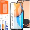 Arbilato Schermo per Huawei P30 LCD di ricambio per Huawei ELE-L29, ELE-L09, ELE-TL00, ELE-L04 Touch Screen Digitalizzatore Assembly parti di riparazione (nero, nessuna impronta digitale)