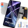 Reparo Display LCD per Huawei P40 Lite 4G / Nova 6 SE/Nova 7i, per Huawei P40 Lite 4G LCD Display per Huawei Nova 6 SE JNY-L21A, JNY-L01A, JNY-L21B Touch Screen Digitizer Assembly