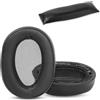 HAIZEEN Aggiornato Cuscinetti per cuffie e Imbottitura per archetto per WH-H900N Compatibile con Sony MDR-100ABN WH-H900N Cuffie(Pelle proteica e Schiuma memory Cuscinetti di ricambio per cuffie)