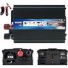 PORFOYO Inverter da 500 W, Dc 12 V a 220 V, convertitore di corrente per auto, ricarica di computer portatili, telefoni cellulari e altri dispositivi (nero)