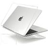 Seltureone Custodia per MacBook Neo da 13 pollici (modello A3404, 2026, A18 Pro Chip) con vetro temperato lucido, trasparente, 2 in 1