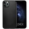 doupi UltraSlim Custodia per iPhone 11 PRO (5,8 Pollici), Satinato fine Piuma Facile Mat Semi Trasparente Cover, Nero