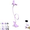 Generico Supporto Telefono A Collo D'oca Da Lettos, Porta Cellulare Da Collo, Morsetto Per Cellulare Clip, Supporto Flessibile A Braccio Lungo Da Soffitto, Supportos Da Comodino Lazy Per Scrivania, Tavolo(D-)
