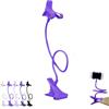 Generico Supporto Telefono A Collo D'oca Da Lettos, Porta Cellulare Da Collo, Morsetto Per Cellulare Clip, Supporto Flessibile A Braccio Lungo Da Soffitto, Supportos Da Comodino Lazy Per Scrivania, Tavolo(C-)