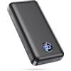 IAPOS Power Bank, 26800mAh Powerbank, Externe Handyakkus 22.5W USB-C PD3.0 & QC4.0 Schnellladen, Tragbares Ladegerät mit LED Display, Kompatibel mit iPhone 17, 16, 15, 14, 13, 12, Samsung