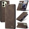 Ottcooed Cover per Xiaomi Redmi Note 14 4G Custodia, Cover Pellicola a Libro Portafoglio in Pelle Porta Carte Protettiva Slot per Scheda Flip Case Wallet Case con Xiaomi Redmi Note 14 4G, Caffè