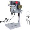 RATTMMOTOR Trapano da banco da banco, 340 W, 110 V/220 V, 16000 giri/min, mini trapano da banco, mandrino da 25 mm, mandrino da 1-10 mm, multifunzione, 110 V