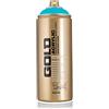 Montana Gold Acrylic Spray Paint - 400ml Can - P2000 - 100% Cyan