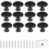 Yeenano Maniglie per Mobili - 12 Pomelli per Cassetti e Armadi da Cucina, Bagno, Libreria, Armadietti e Guardaroba
