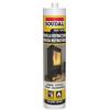 Soudal Mastice refrattario 300 ml. Nero