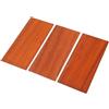 Naroote Impiallacciatura di Testa di Chitarra, Foglio di Impiallacciatura di Chitarra in Mogano 3 Pezzi 202x90x2mm Durevole per Chitarre Acustiche