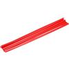 QUARKZMAN 10 Pezzi Barrette Di Saldatura Plastica Rossa 9.5mm x 330mm HDPE Nastro Piatto Di Saldatura Plastica Per Riparazione Serbatoi Acqua Palette Carrelli Bidoni Trogoli (0.4 x 13inch)