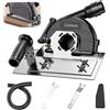 SZBYH Supporto per Smerigliatrice Angolare Kit,Supporto per Smerigliatrice Angolare per Smussatura a 45° delle Piastrelle,Supporto per smerigliatrice angolare 100-125 mm,profondità di taglio 0-40 mm
