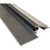 Homewell Seuil de porte PMR (Norme Handicap) aluminium avec joint et découpe d'angles (Brut, 730mm) - HOMEWELL