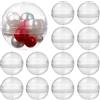 Alipis 100 Palline Trasparenti Apribili 1.26 Pollici Riempibili in Plastica per Giochi da Tavolo Bomboniere Lotteria E Feste Riutilizzabili E Sicure per Bambini