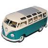 Kinsmart Volkwagen T1 Verde Bianco Samba Bully Bus 1950-1967 1/24 Modellcarsonline Modello Auto
