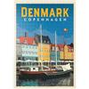 MyPuzzle.com MyPuzzle Danimarca: Copenaghen, Poster D'epoca - Premium 500 Pezzi Puzzle - MyPuzzle Collezione speciale di Anderson Design Group