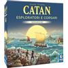 Giochi Uniti - CATAN Relaunch: Esploratori e Corsari - Gioco da tavolo, 3-4 Giocatori, 10+ Anni, GU836, Edizione italiana [versione attuale]