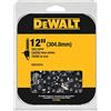 DEWALT DWO1DT612 - Catena di ricambio, colore: nero