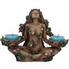 Nemesis Now Balance of Nature - Portacandele a Forma di Albero Femminile, Marrone, 19 cm