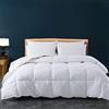 Cozynight Down Alternative - Piumone con inserti angolari, ipoallergenico e traspirante, con cuciture a diamante, reversibile, 172,7 x 218,4 cm