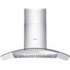 Midea MVG30W8AST Cappa aspirante in vetro curvo, acciaio inossidabile