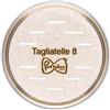 Pastidea - Trafila in Bronzo Tagliatelle 8mm - 0.8mm Fettuccine compatibile con Kenwood. Utilizzando l'adattatore, compatibile con Philips Pasta Maker Avance, Viva, Serie 7000, e altri.