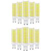 Generic Lampadine LED G9 luce fredda 6000k 15W Sostituzione 150W Risparmio energetico Senza sfarfallio Per illuminazione domestica lampadari plafoniere camera letto cucina(10pack)